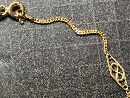 27g 14k 585 gelbgold italien - 1,27g,