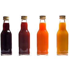 Glasflaschen 200 ml in verschiedenen Designs - Kleine Flaschen 0,2l zum Befüllen