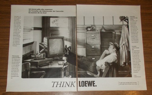 Seltene werbung loewe concept - werbung,