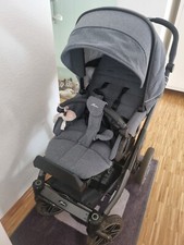 Kinderwagen Hartan Racer GTS mit Falttasche, bluestone, Gestell platin