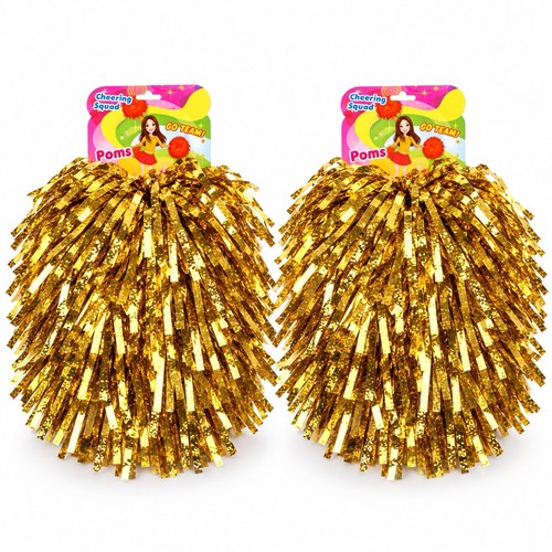 Goldene cheerleader pom - goldene, poms