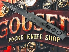 [1115] Black Field Double Small Action Defence Unlimited Taschenmesser