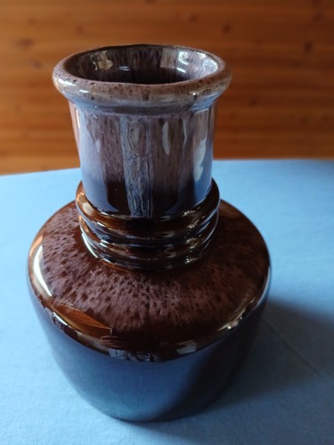 Vase keramik braun - vase,