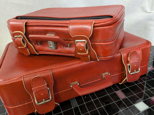Koffer vintage reisekoffer - 2x,