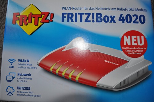 Fritz box 4020 wlan router - fritz,
