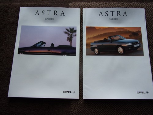 Opel astra cabrio prospekt - cabrio, mit
