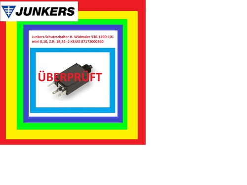 Junkers schutzschalter - schutzschalter, h