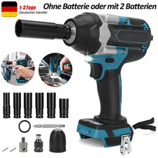 1800Nm Akku-Schlagschrauber 1/2" Schlagschrauber Ratsche 18V Akkuschrauber