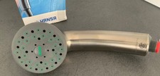 Hansa-Trijet -S Handbrause   Edelstahl Optik - Steel, kein Hansgrohe-Grohe