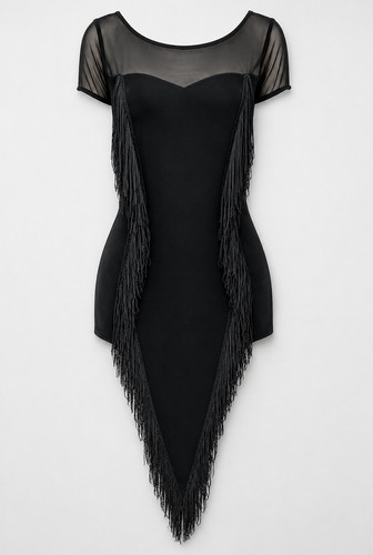 Latein kleid schwarz mit - latein,