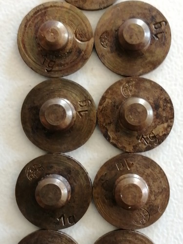 Antike messing gewichte - messing,
