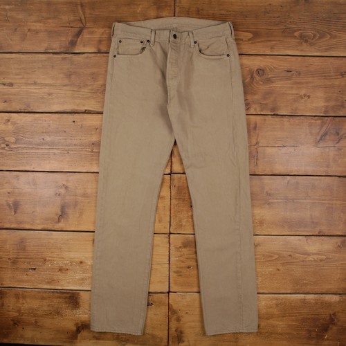 Levis 501 jeans - levis, beige