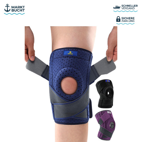 Kniebandage verstellbar mit - kniebandage,