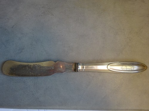 Jugendstil buttermesser silber - jugendstil,