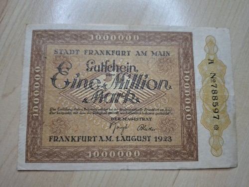 Notgeld frankfurt 1923 - notgeld,