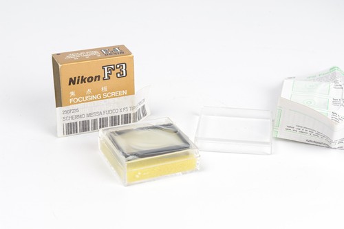 Nikon focusing screen type - f3,