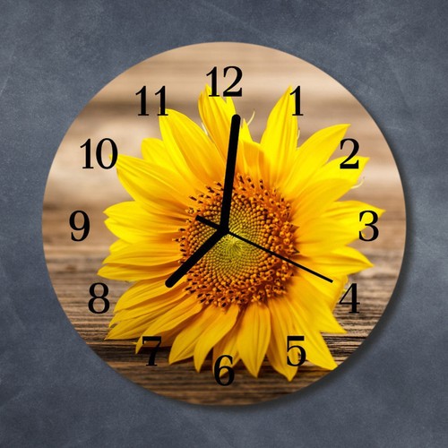 Tulup echt glas uhr wanduhr - uhr,