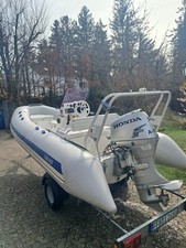 Festrumpfschlauchboot grand 470 honda mit honda bf50 aussenboarder