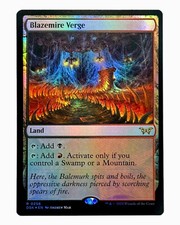 MTG | Blazemire Verge | Duskmourn: House of Horror | Foil | NM | EN