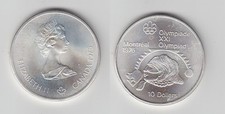 10 Dollar Silber Münze Canada