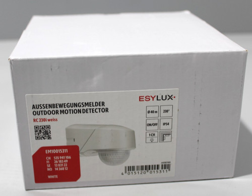 Esylux 230i bewegungsmelder - rc,