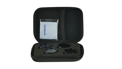 Teiliges filterset mit etui - filterset,