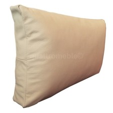 Creme Echtleder Sofa Couch