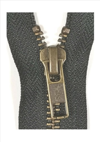 Ykk metall 5mm - rv, teilbar