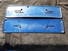 original Blech Nummernschildhalter v + h Mercedes-Benz SL R107 W116 W123 SLC 107