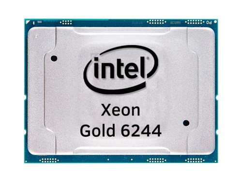Intel cpu xeon gold - cpu, 6244