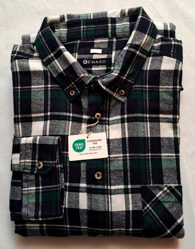 Reward herren flanellhemd - herren, xl