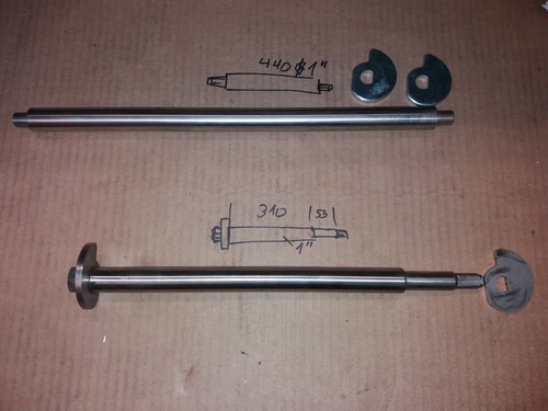 Harley hinterachse v2a - harley,