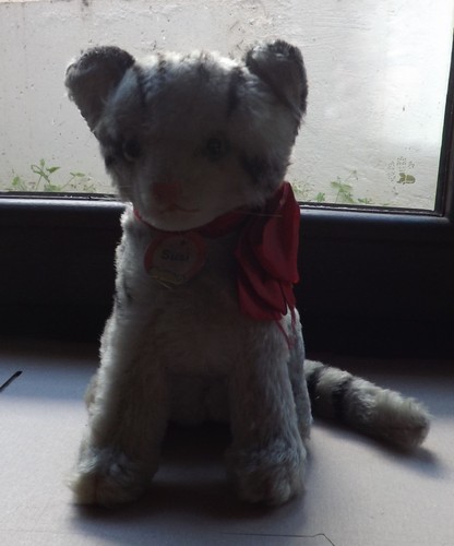 Tolle sitzende steiff - sitzende, katze