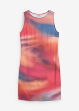 Shirtkleid mit Batik Muster