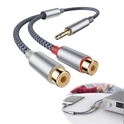 5mm stereo auf cinch - stereo,