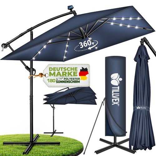 Tillvex sonnenschirm led - tillvex®,