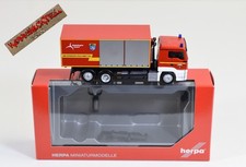 Herpa 1:87 - MAN TGA WLF Abrollcontainer "Feuerwehr Eschweiler" - 096331 - F 840