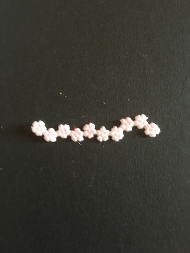 Verzierwachs blumenranke rosa - verzierwachs,