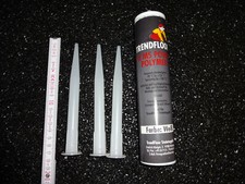  4 Stk. Kartuschenspitzen extra Lang Silikonspitze, Düse, Natursteinteppichharz