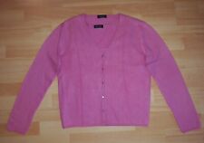 JOE TAFT Damen Kaschmir Set: Top + Cardigan 40 rosa Neuwertig