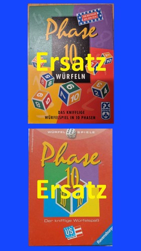 Phase würfel würfelspiel - phase, 10