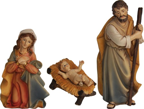 Krippenfiguren heilige familie - heilige,
