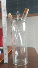 Öl Essig Flasche Spender Ölspender Salatdressing  Olivenöl 2 in 1 mit Korken