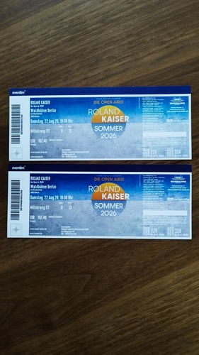 Tickets roland kaiser - 2,
