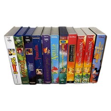 Walt disney vhs filme - disney,