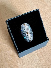 THOMAS SABO GLAM & SOUL DAMEN RING AFRIKA ORNAMENTE, GR. 58 - BRANDNEU