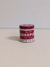 alte Blechdose, Heftpflaster