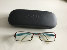 Brillengestell Joop, Metallgestell - rostbraun /innen türkis - getragen