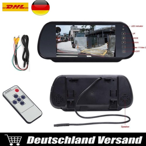 Zoll lcd rückspiegel - 7,
