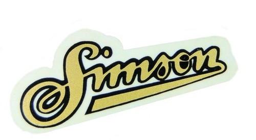 Simson aufkleber schriftzug - simson,